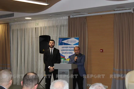 Ukrayna azərbaycanlıları Həmrəylik Günü ərəfəsində toplanıb