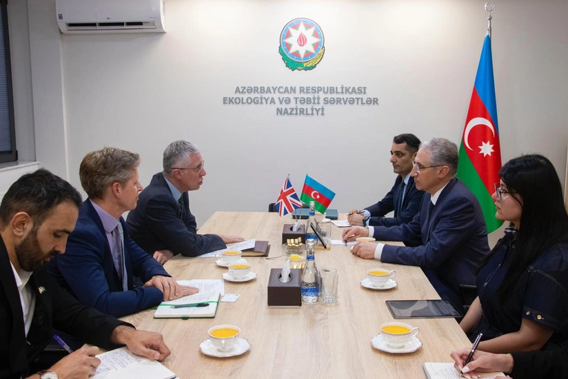 Мухтар Бабаев обсудил с послом Великобритании подготовку к COP29