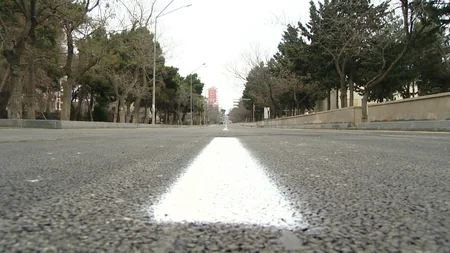 Bakıda daha bir küçə təmir edilir