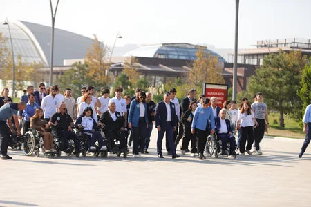 BMT Gününə həsr olunmuş “Güvən yürüşü” keçirilib
