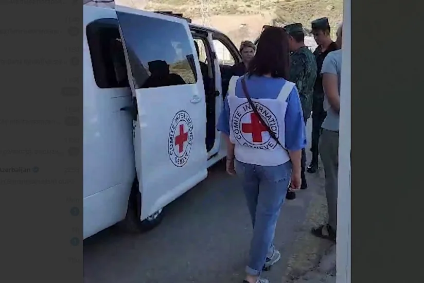 Mülki ermənilərin BQXK vasitəsilə Laçındakı sərhəd-buraxılış məntəqəsindən sərbəst keçidinə növbəti dəfə şərait yaradılıb