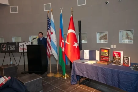 Çikaqoda Xocalı soyqırımı qurbanlarının xatirəsi anılıb