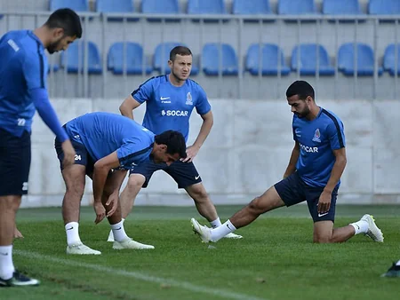 Azərbaycan yığması Millətlər Liqasındakı oyunların hazırlıqlarına başlayıb