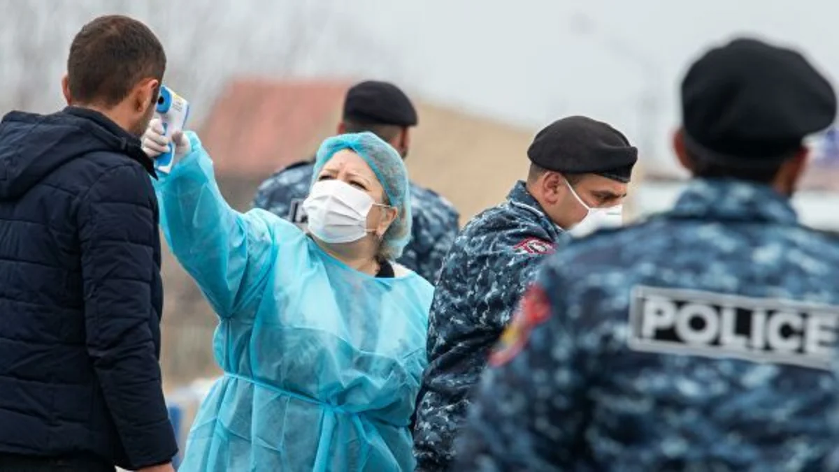 В армянской армии возросло число зараженных коронавирусом