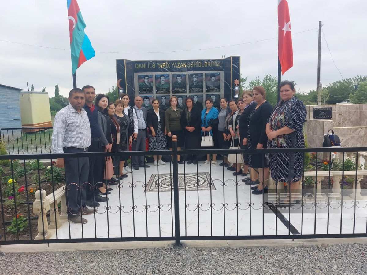 Tərtərdə şəhidlərin xatirəsinə bulaq abidə kompleksi inşa edilib