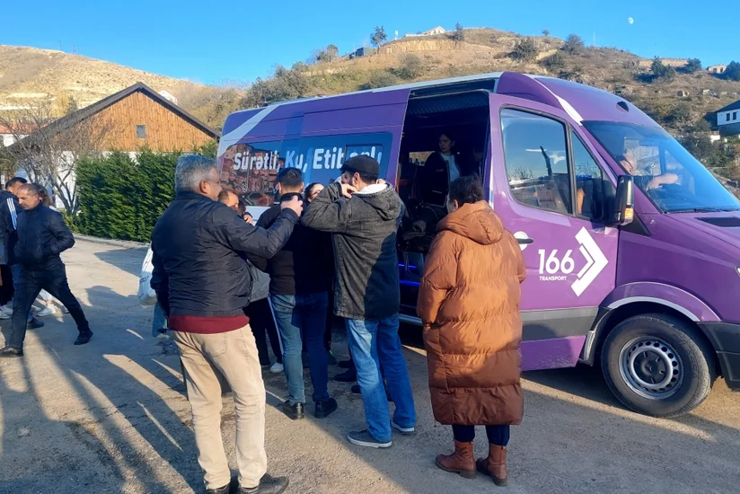 Növbəti köç karvanı Laçına çatıb, mənzillərin açarları təqdim olunub - YENİLƏNİB-2