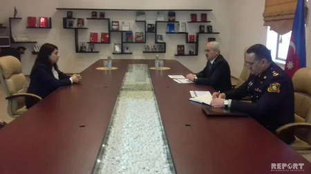 Arzu Rəhimov Göyçayda vətəndaşları qəbul edib