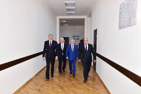 Azərbaycan Prezidenti Xətai rayonundakı 58 nömrəli məktəbdə olub - YENİLƏNİB