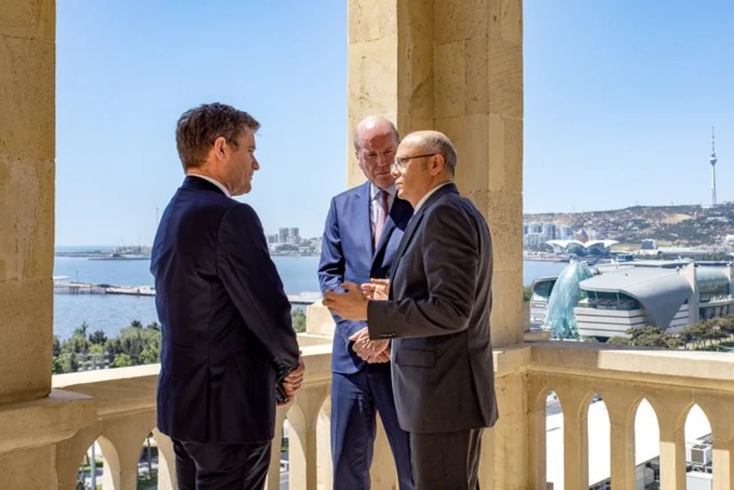 Azerbaijan’s energy minister meets BP vice president