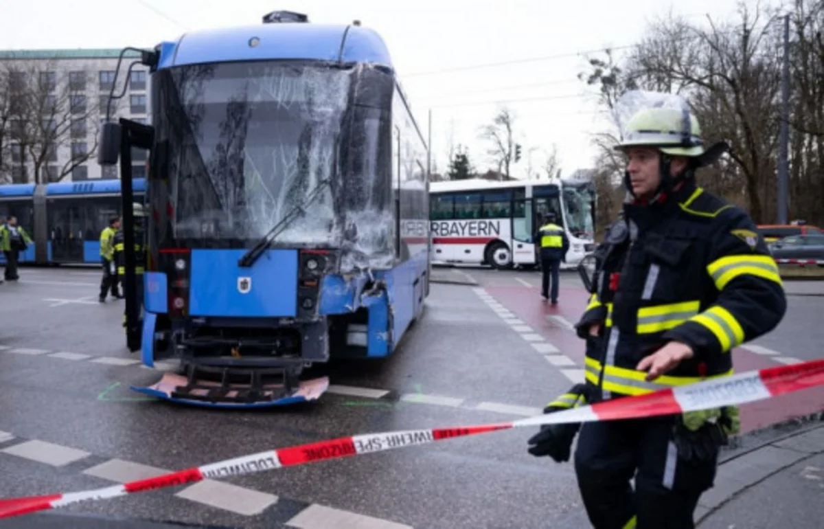 Tanker and tram collide at crossing in Germany, killing 3 people