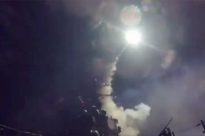 США нанесли удары по ИГИЛ с кораблей - ВИДЕО