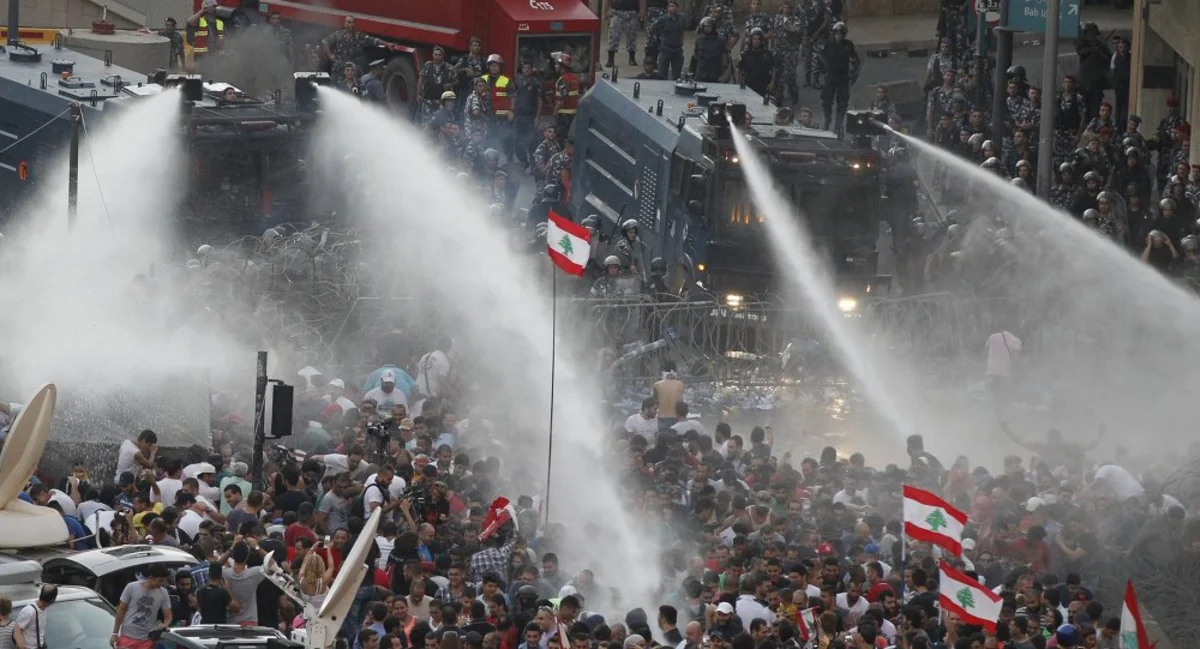Police Detain Over 40 Demonstrators in Beirut