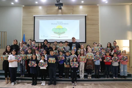 Dünya Ekoloji Təhsil Günündə ETSN-də uşaqlarla görüş keçirilib