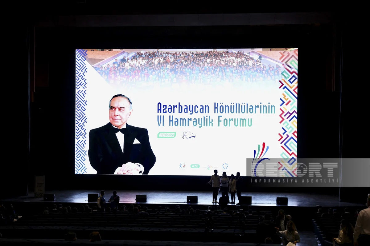 Bakıda Azərbaycan Könüllülərinin VI Həmrəylik Forumu keçirilib - YENİLƏNİB