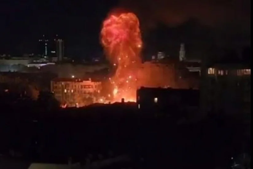 Rostovda Cənub Hərbi Dairənin qərargahı yaxınlığında güclü partlayışlar olub