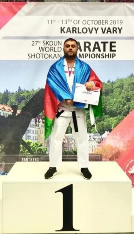 Azərbaycan karateçisi dünya çempionatında qızıl medal qazanıb