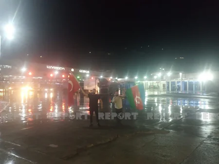 Azərbaycan yanğınsöndürənlərinin növbəti qrupu Türkiyəyə çatıb