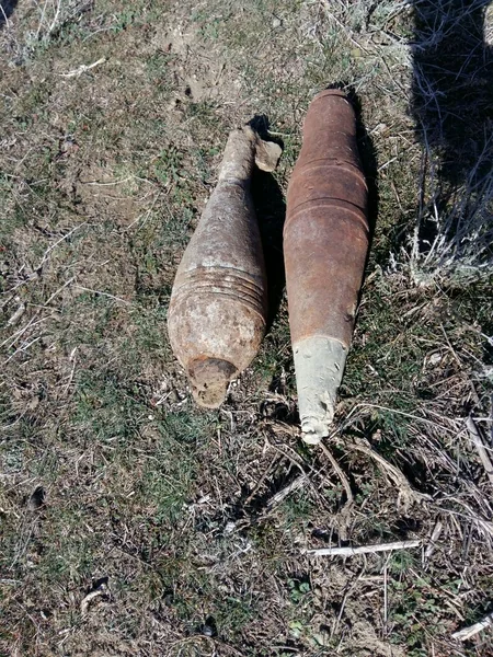 Ağstafada 517 ədəd müxtəlif növ partlamamış hərbi sursat aşkar olunub