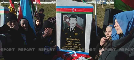 Daşkəsəndə Vətən müharibəsi şəhidinin adına inşa edilən bulağın açılışı olub