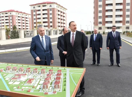 ​Prezident İlham Əliyev Bərdəyə səfər edib