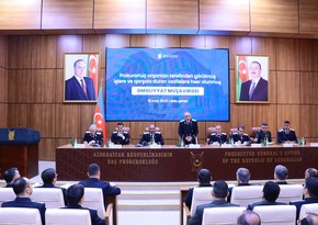 Baş Prokurorluqda əməliyyat müşavirəsi keçirilib, Kamran Əliyev tapşırıqlar verib