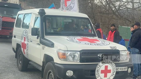 По дороге Ханкенди-Лачын беспрепятственно проехали автомобили МККК