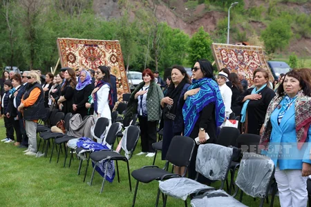 Exhibition titled ‘This is how a carpet was made’ opened in Lachin