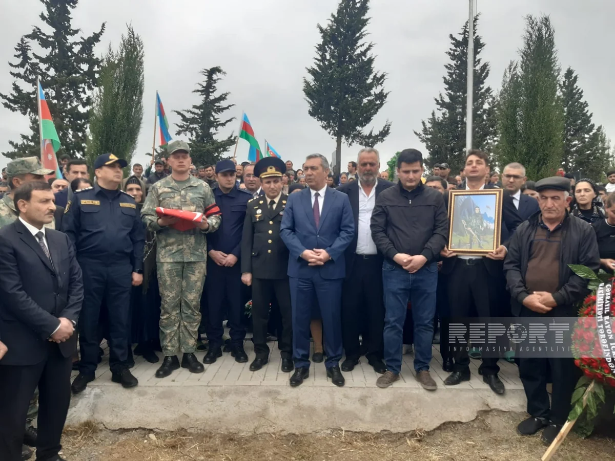 Biləsuvarda Birinci Qarabağ müharibəsinin şəhidi Elbrus İsaqov dəfn edilib - YENİLƏNİB