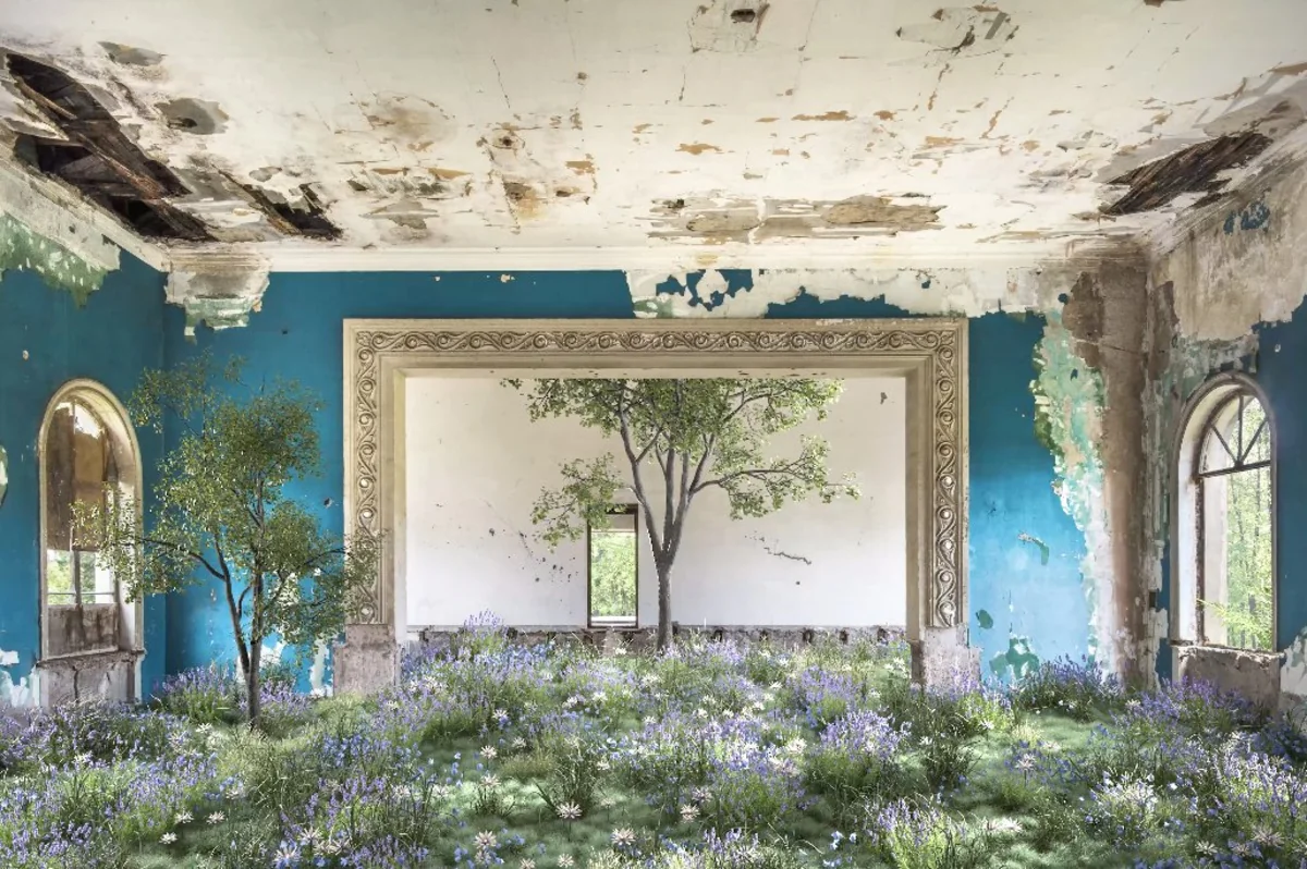 Jim Carrey acquires NFT-painting featuring abandoned sanatorium in Georgia
