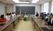 Beynəlxalq turnirlərdə medal qazanmış Azərbaycan velosipedçiləri mükafatlandırılıb