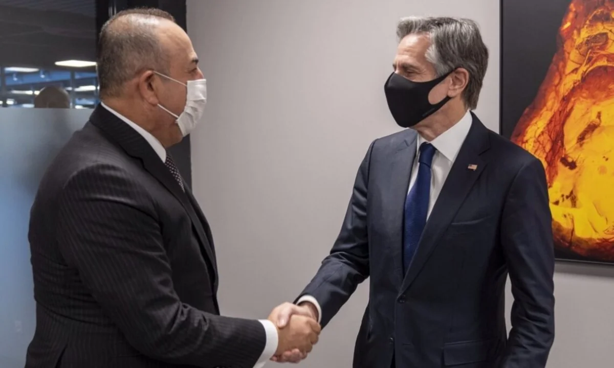 Blinkenlə Çavuşoğlu arasında görüş olub