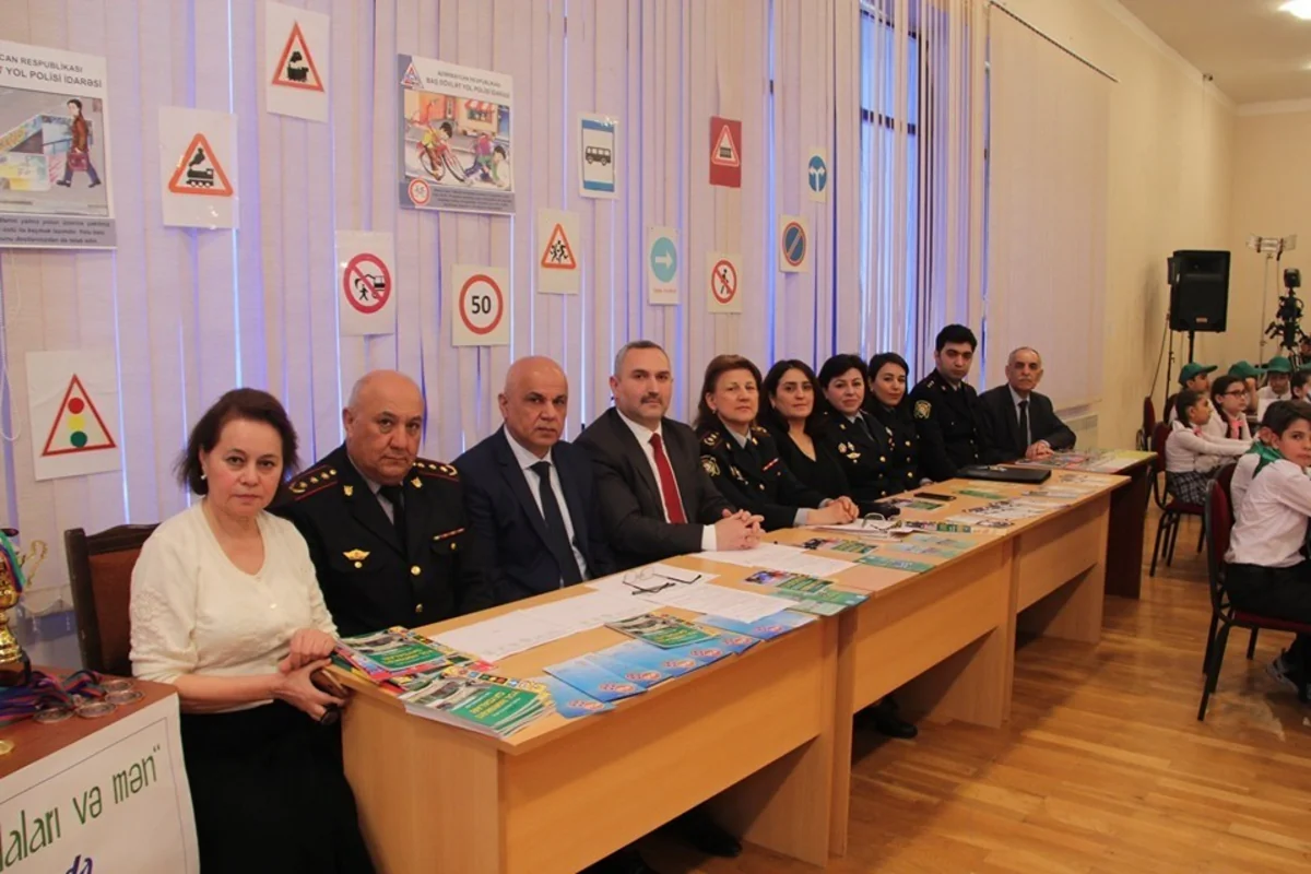 Bakı məktəbləri arasında “Yol hərəkəti qaydaları və mən!” adlı bilik yarışı keçirilib