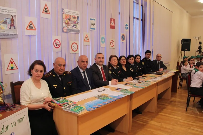 Bakı məktəbləri arasında “Yol hərəkəti qaydaları və mən!” adlı bilik yarışı keçirilib
