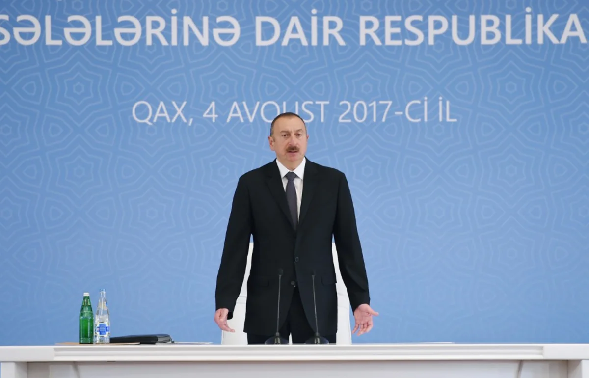 Prezident: “Son 6 ayda Azərbaycana 3 milyard dollar əlavə valyuta gəlib və manatın məzənnəsi sabitdir”