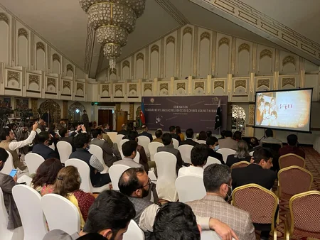 Pakistanlı nazir: Ermənilərin Xocalıda mülki əhaliyə qarşı törətdiyi qətliam bəşəriyyətə qarşı cinayətdir