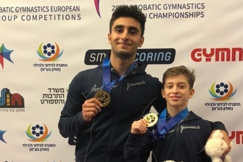 Azərbaycan akrobatları Avropa çempionatında 1 qızıl, 1 gümüş, 3 bürünc medal qazanıb