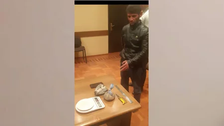Azərbaycanda narkotik satan müğənni saxlanılıb - FOTO