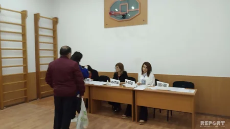 29 saylı Səbail seçki dairəsinin 7 saylı məntəqəsində 80 nəfər səs verib