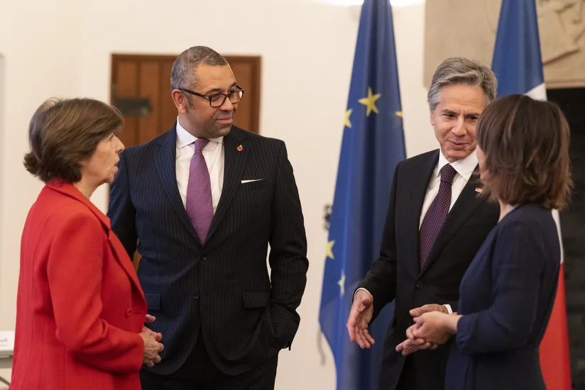 UK, US, Germany, France discuss threat to int'l security posed by Iran
