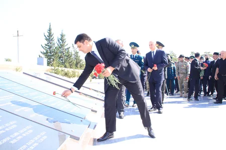 Aran rayonlarında Anım Günü qeyd olunub