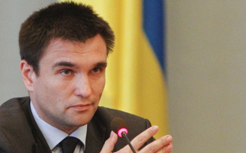 Ukrayna XİN rəhbəri Azərbaycanla münasibətlərin inkişafının tərəfdarıdır