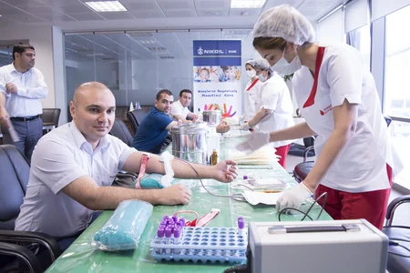 ​Nikoil Bankda qanvermə aksiyası keçirilib