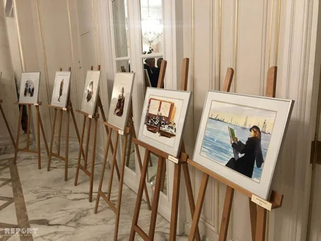 Parisdə Azərbaycan qadınlarına həsr edilmiş kitabın təqdimatı olub - FOTO