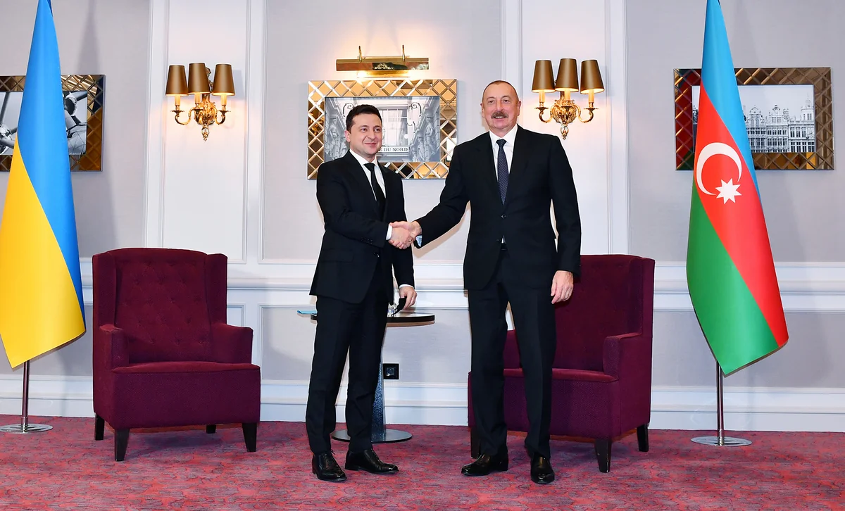 Ukrayna Prezidenti Azərbaycan liderinə zəng edib