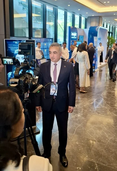 Vəkillər Kollegiyasının rəhbərliyi Özbəkistanda Beynəlxalq Hüquq Forumunda iştirak edib