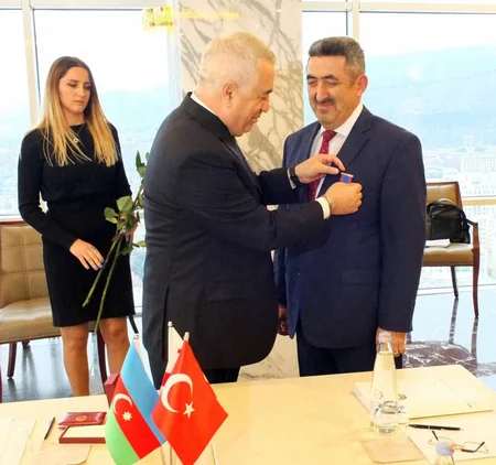 Baku-Tbilisi-Kars railway project railwaymen awarded in Tbilisi
