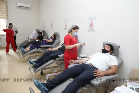 Aşura ilə əlaqədar qanvermə aksiyası keçirilir
