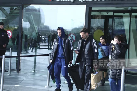 UEFA Avropa Liqasında mübarizəni dayandıran Qarabağ Vətənə qayıdıb