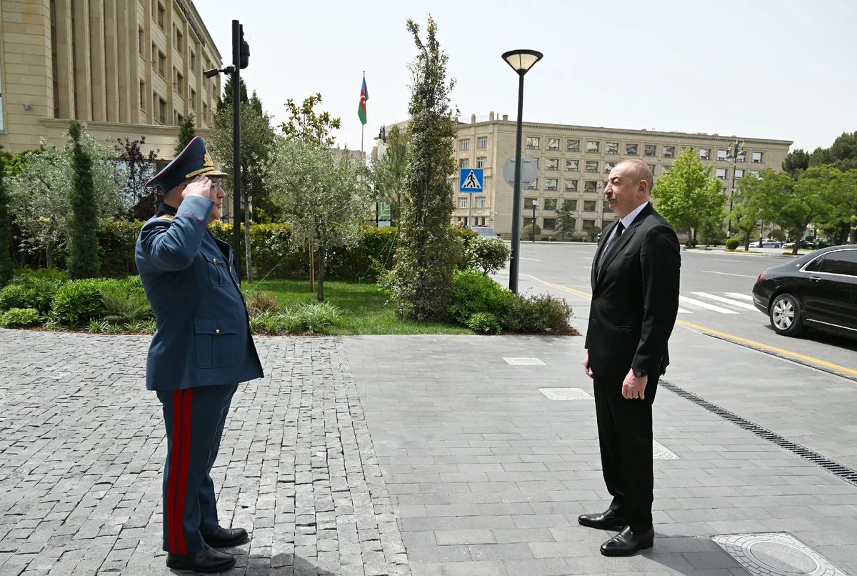 Prezident İlham Əliyev DGK-nın yeni inzibati binasının açılışında iştirak edib
