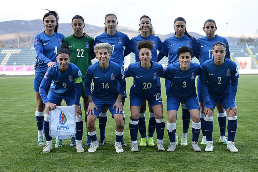 UEFA Millətlər Liqası: Azərbaycanın qadınlardan ibarət millisi Monteneqro ilə heç-heçəyə razılaşıb